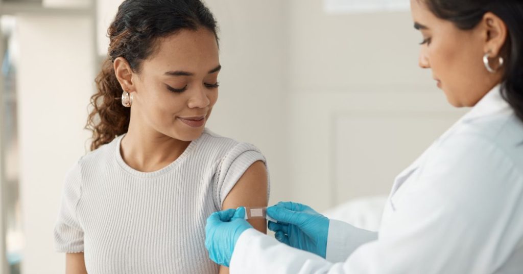 getting the flu vaccine